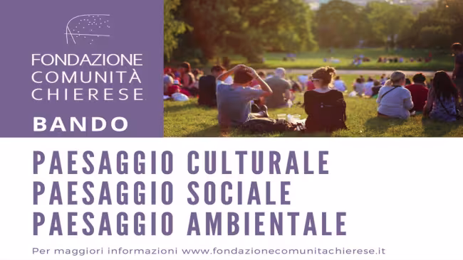 Bando - Paesaggio culturale, paesaggio sociale, paesaggio ambientale