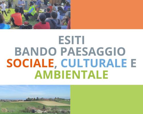 bando paesaggio 2024